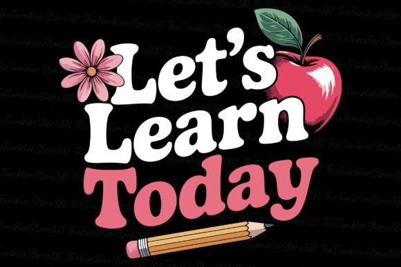 A Close Look at the 'Let's Learn Today' Teacher Embroidery Design