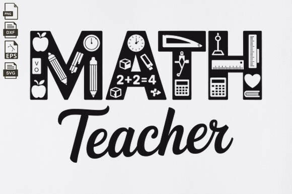 A Designer's Look at the Math Teacher SVG for Embroidery