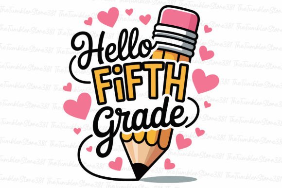 A Designer's Review of the Hello Fifth Grade Teacher SVG