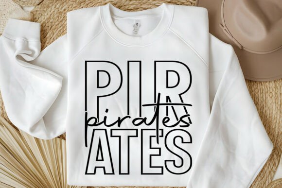 A Pirates Mascot Design for Embroidery Projects