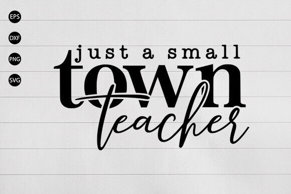 A Small Town Teacher Embroidery Design in Real Projects