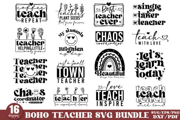 Beyond the File: A Designer's Take on a Boho Teacher Embroidery Bundle