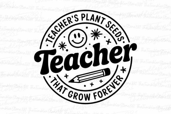Embroidery Review: Teacher Plants Seeds SVG Design