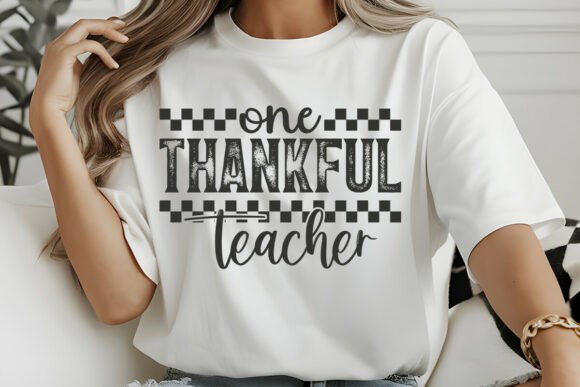 Preppy One Thankful Teacher: A Design Review for Embroidery