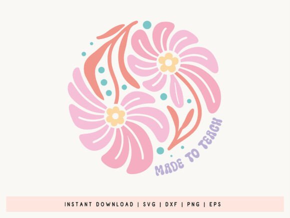Reviewing the Boho Floral Teacher Embroidery Design