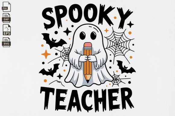 Spooky Teacher Svg: A Retro Halloween Embroidery Design Review