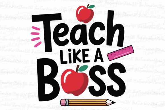 Teach Like a Boos: A Designer's Look at This Teacher SVG