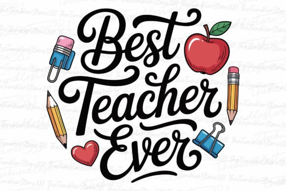 Why the Best Teacher Ever Design Works in Real Embroidery